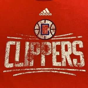 Adidas Red Clipper T Shirt L